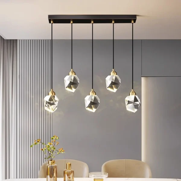 Modern Crystal stair chandelier lights indoor lighting Ceiling lamp hanging light led Chandeliers for living room indoor lightin - Image 5