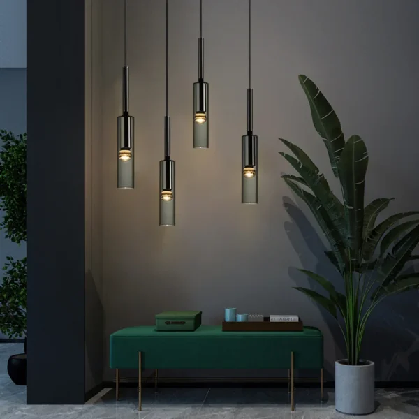 Bottle Pendant Light Modern Bedroom Bedside Kitchen Dining Room Restaurant Hanging Lamp Ceiling Chandelier Lighting Decoration - Image 3
