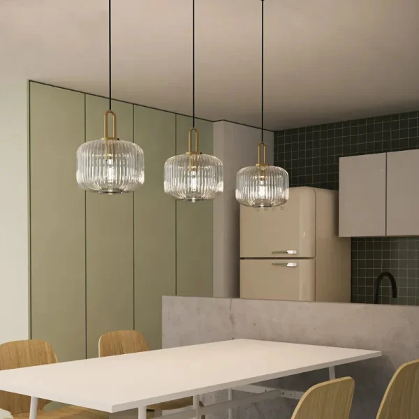 Glass Pendant Light Japanese pendant Lamp Design Deco Nordic Led Hanging Light Fixtures Bedroom Modern Luminaire Suspension lamp - Image 3